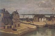 Jean Baptiste Camille  Corot Honfleur (mk11) oil painting picture wholesale